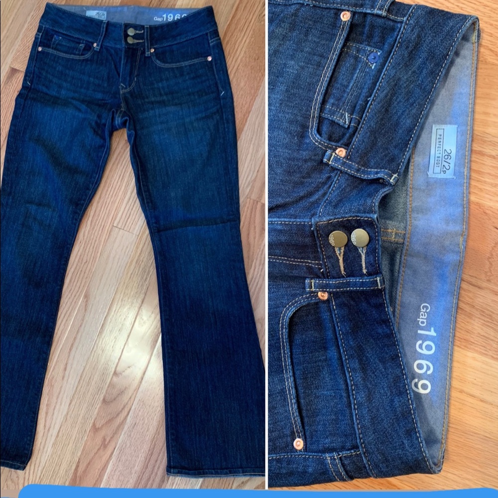 Gap Perfect Boot mid rise Jean